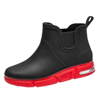 Нови мъжки непромокаеми обувки, нескользящая удобна chiclet обувки, връхни дрехи, водоустойчив непромокаеми обувки на дебела подметка
