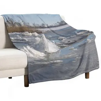 Ново есенно-зимния постилка за фотография на природата Одеяла за бебето Одеяла по поръчка на Зимни завивки за легла