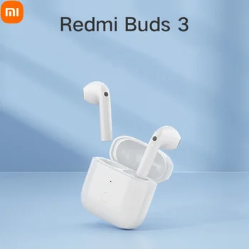 Оригинални слушалки Xiaomi Redmi Рецептори 3 Smart Wireless Bluetooth 5.2 с двоен микрофон и шумопотискане QCC 3040, водоустойчиви слушалки Slug