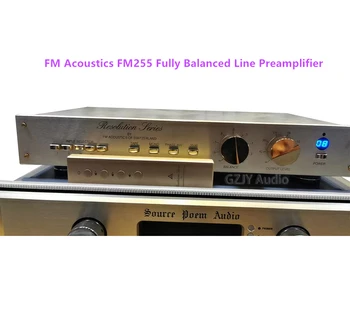 Отлична акустика FM255 MKI FM FM255, напълно балансиран линеен предусилвател 19510 + 19200, Поддръжка асиметричен RCA. Балансиран XLR изход