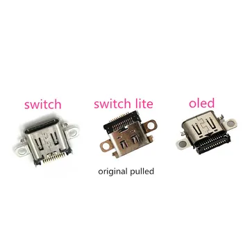 Подмяна на захранващ конектор конзола NS Switch Type-C за зарядно устройство за NS Switch OLED Lite USB порт за зареждане