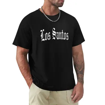 Просто тениска Los Santos, новата версия на дрехи в стил хипи облекло за мъже