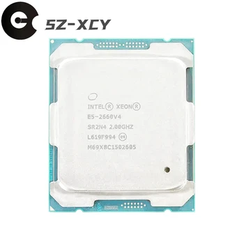Процесор Intel Xeon E5 2660 V4 E5-2660V4 SR2N4 2.0 Ghz с четиринадесет ядра 35M LGA 2011-3 CPU