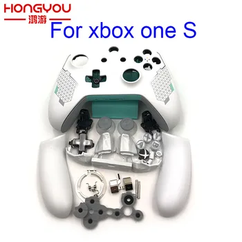 Пълен Комплект Заменяеми корпуса Shell Case За Microsoft Xbox One Slim Controller Потребителски Седалките За безжична конзола Xbox One S
