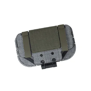 Спортен тактическа жилетка за спортове на открито FCPC Гърдите мобилен скоба за мобилен телефон MOLLE Ranger Green
