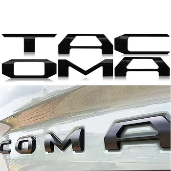 Стикер за багажник за Toyota Tacoma, Черен стикер на задния багажник за Toyota Tacoma TUNDRA, 2016-2020, Автомобилен стайлинг, стикер на багажника Tacoma