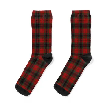 Чорапи в клетката Fraser clan, детски чорапи, нескользящие футболни чорапи, компресия чорапи като подарък за Коледа, чорапи Мъжки и женски